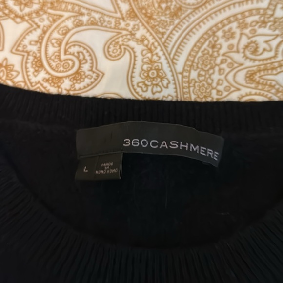 360 Cashmere tie waist sweater. - Picture 3 of 4
